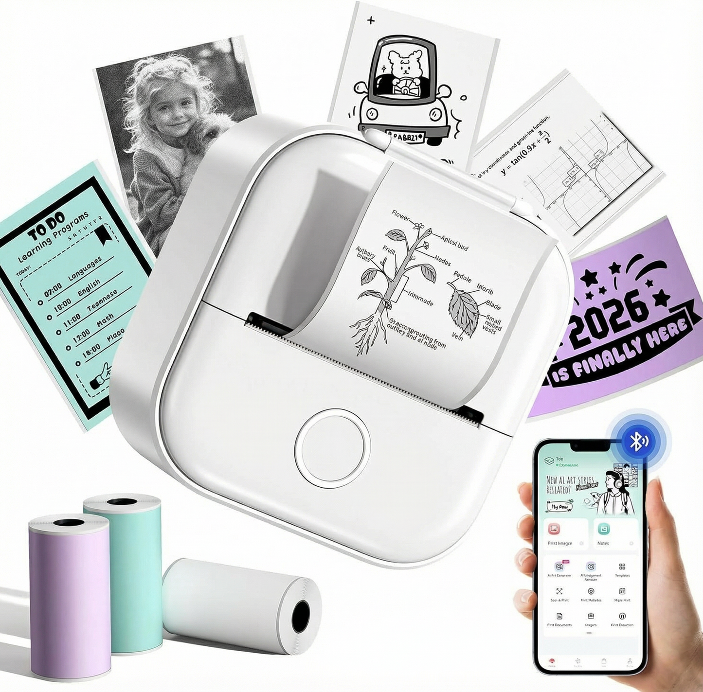 Zoxzy™ - Portable Mini Printer